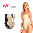 Madu® - Body Modelador Sem Costas Sustenta os Seios e Afina a Cintura