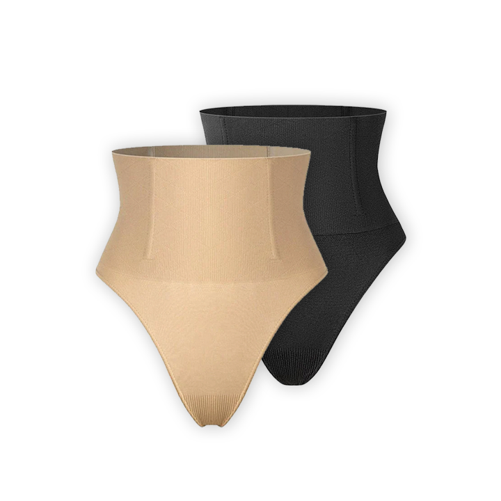 Calcinha Modeladora Fio Dental com Barbatanas que Não Enrolam - COMPRE UMA GANHE OUTRA