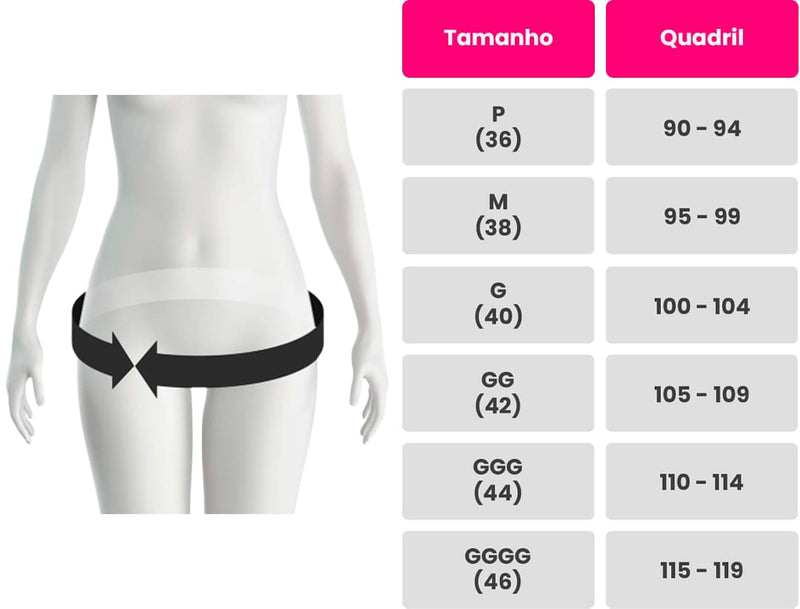 PantyUp® - Calcinha Premium com Enchimento que Aumenta o BumBum (Kit 2 Unidades)