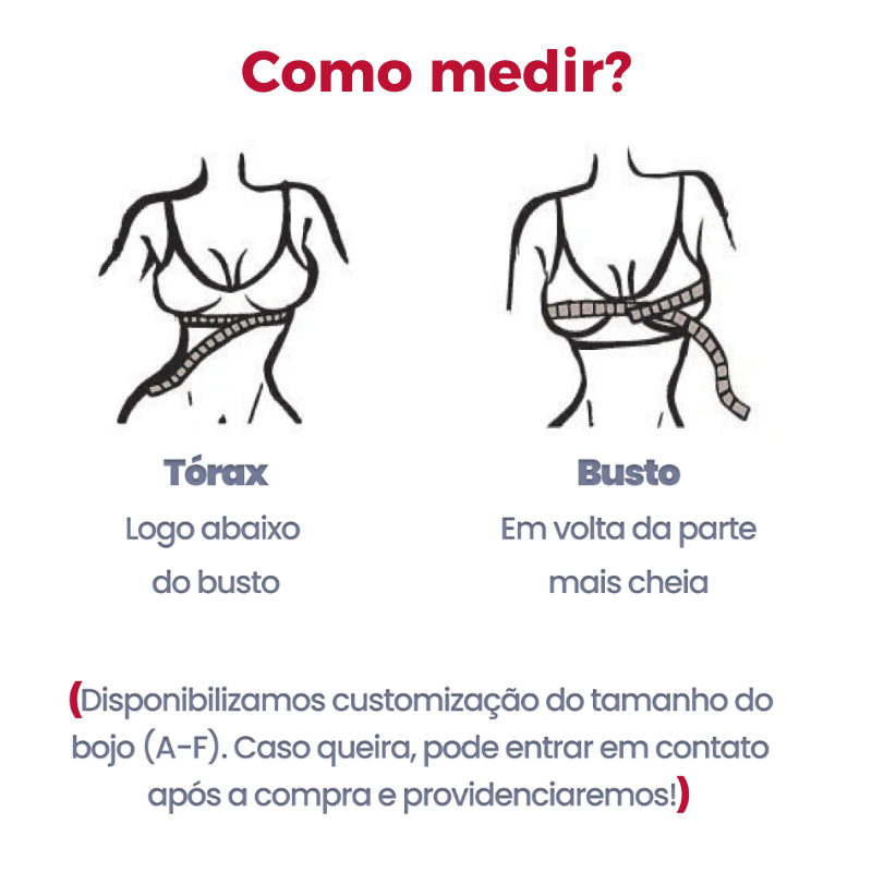 Sutiã Premium Slim Comfort [COMPRE 1 LEVE 2]